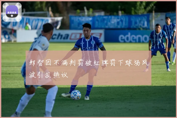 郑智因不满判罚被红牌罚下球场风波引发热议